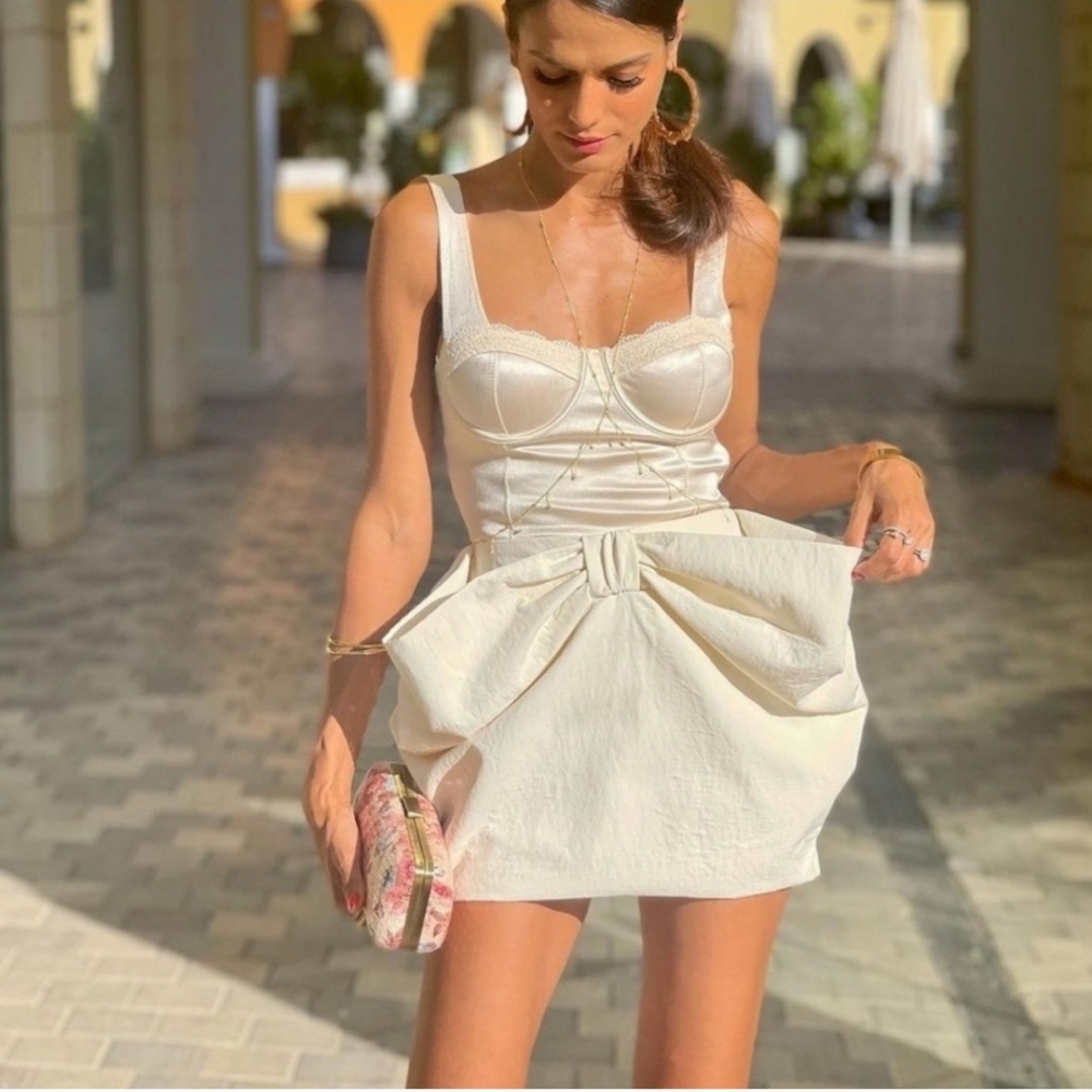 Zara * Bow Mini Skirt Size S